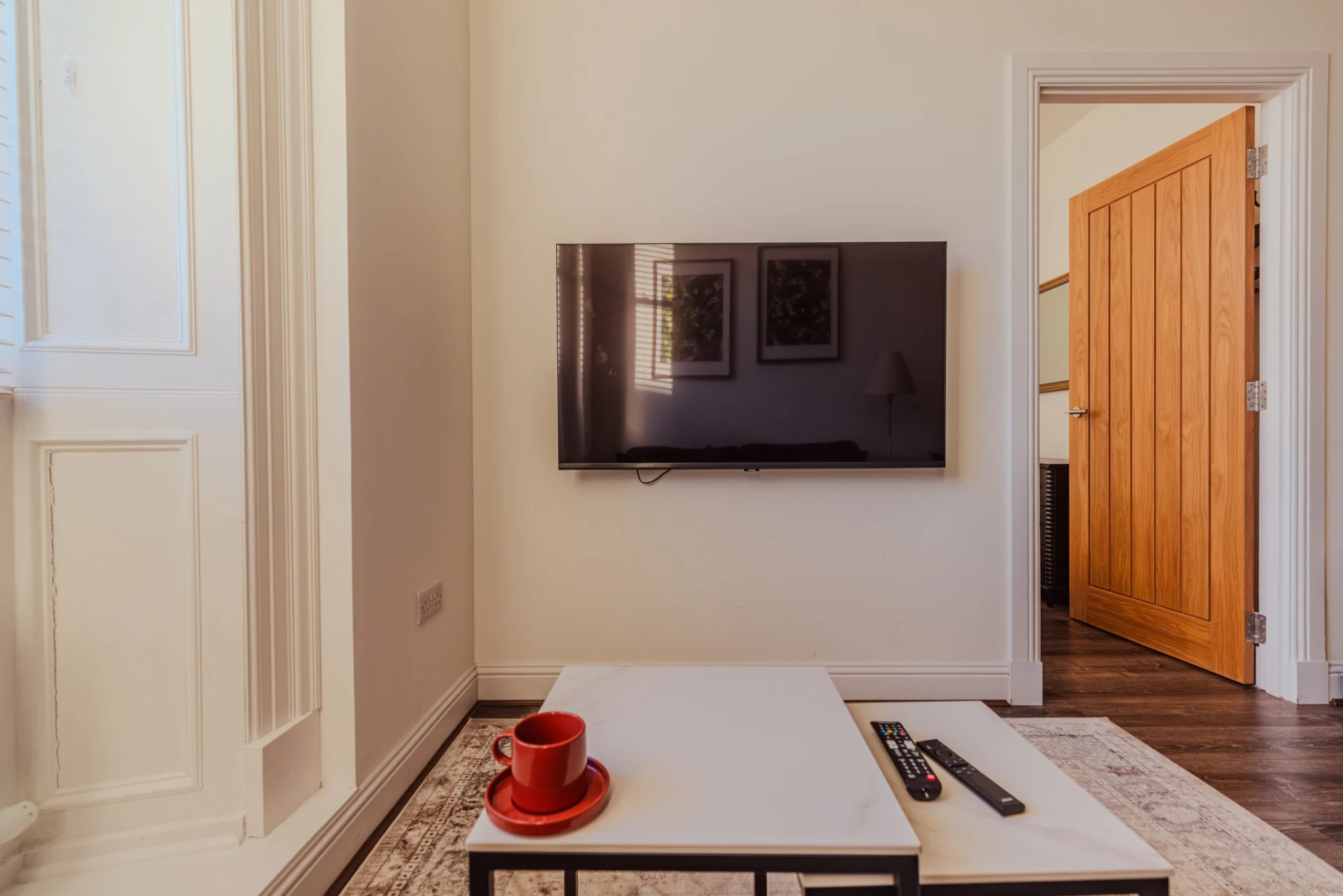 image of completed building project (for a construction company)