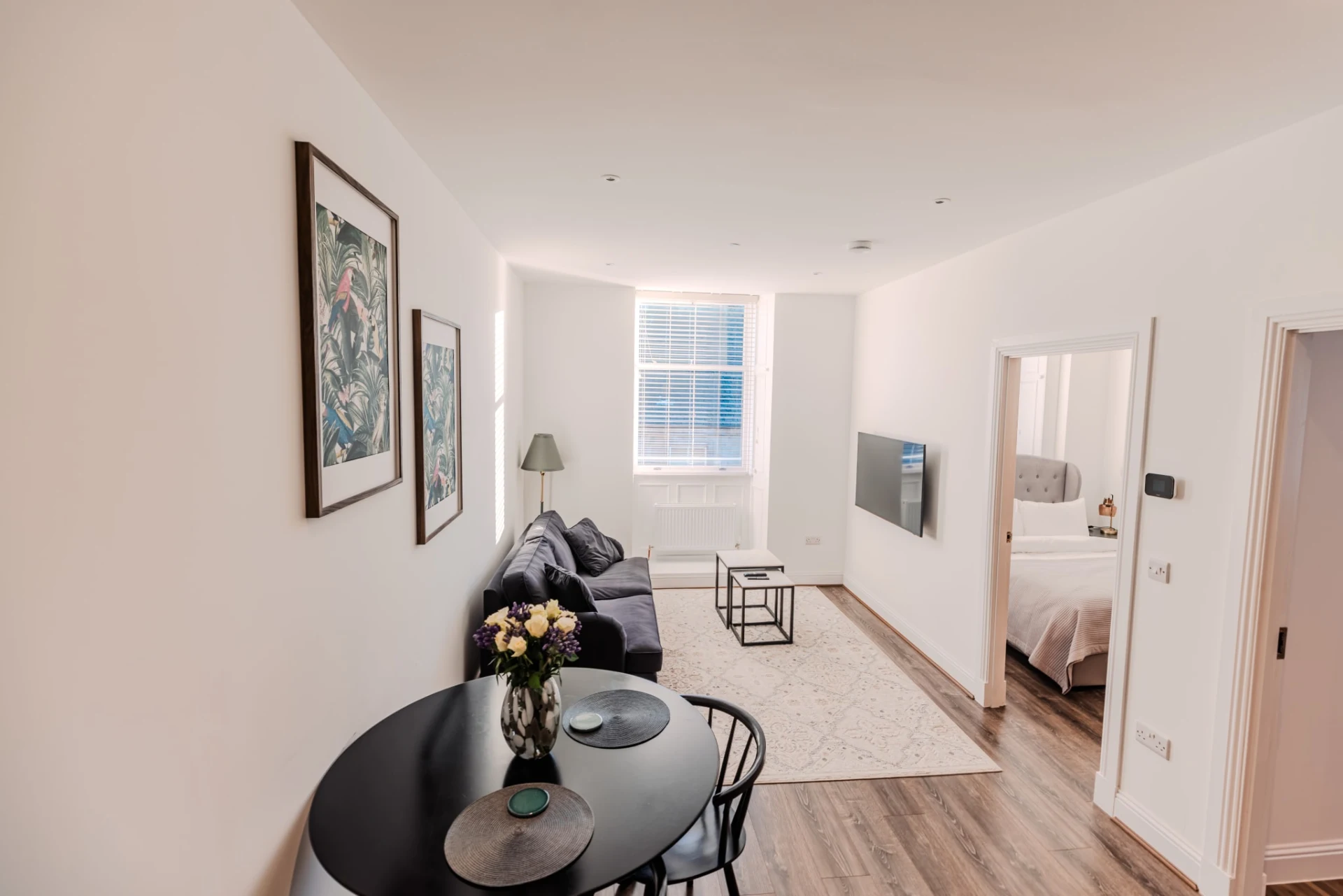 3. elegant and bright guest room in a bed & breakfast